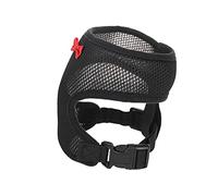 Vimoli Chicken Harness Chicken Size with Matching Lead, Adjustable, Durable, Breathable Chicken Pet Vest, Harness for Training Chickens, Duck Goose Walking, A Black, M