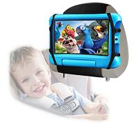 ViMOQi Car Tablet holder for kids,ipad Holder for Car Headrest,360° Adjustable Tablet Car Mount for Back Seat,Anti-Slip Strap and Holding Silicone Net for Kindle,iPad,Galaxy Tab,7~11" Screen Devices