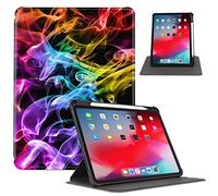 Vimorco Case for iPad Air 11 in M3/ M2,for iPad Air 5th/4th Gen 10.9 in,for iPad Pro 11 inch 4th/3rd/2nd/1st Gen,360 Degree Rotating Multi-Angle Viewing Protective Cover,Pencil Holder & Pocket,Smoke