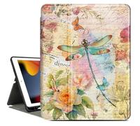Vimorco Case for iPad Air 3 2019, for iPad Pro 10.5 inch 2017/2019, for iPad 9th/8th/7th Generation 10.2 inch,Multiple Viewing Angles,Pencil Holder,Full Protective Cover,Auto Sleep/Wake,Dragonfly