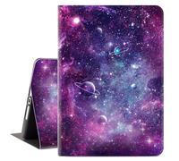 Vimorco for iPad 9th Generation Case, for iPad 7th/8th Generation Case for iPad 10.2 Cover, Auto Sleep/Wake, for iPad Cover 9th Generation Multi-Angle View, Purple Space Planet