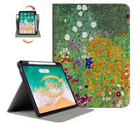 Vimorco for iPad Air 11 Inch Case,for iPad Air 5th/4th Generation Cases 10.9-inch,for iPad Pro 11 Inch Case 4th/3rd/2nd/1st Generation 360 Degree Rotating Pencil Holder 4 Viewing Angles, Garden
