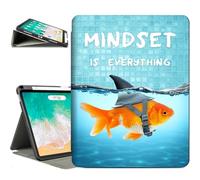 Vimorco for iPad Air 11 Inch Case, for iPad Air 5th/4th Generation Cover 10.9-inch, for iPad Pro 11 Inch Case 4th/3rd/2nd/1st Generation, Pencil Holder/4 Viewing Stands/Typing Stand/Slim, Goldfish