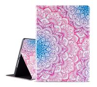 Vimorco Ipad Case 9.7 Inch 2017 2018 / Ipad air Case/Ipad Air 2 Case, Apple Ipad 6th / 5th Generation Cases with Auto Wake/Sleep, Premium Leather Folio Stand Cover, Blue Purple Mandala
