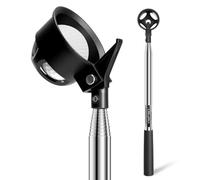 VIMPSEY 9Ft/12Ft/16.3Ft/20Ft Golf Ball Retriever for Water Telescopic, Stainless Steel Ball Retriever Tool Golf Ball Grabber (12Ft)