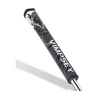 VIMPSEY Golf Putter Grip | Comfortable Polyurethane with a Unique Parallel Design | Lightweight Pistol Putter Grips (Pistol 2.0, Black-Grey)