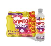 Passionfruit & Lychee Vimto Discoveries 500ml Sparkling Drink 12pk No Added Sugar