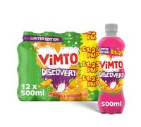 Mango & Dragonfruit Vimto Discoveries 500ml Sparkling Drink 12pk No Added Sugar