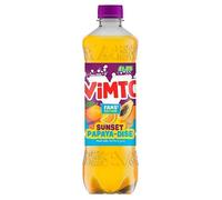 Vimto Fans' Edition Orange & Papaya Flavour Fizzy Drink, 12 bottles × 500 ml