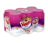 Vimto Fizzy No Added Sugar 6 x 330ml (Pack of 6)