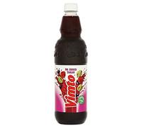 Vimto Original Fruit Juice Cordial No Added Sugar (1L) - Pack of 6