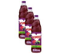 Vimto Real Fruit Squash Original Mixed Fruit Juice Cordial Drink Blackcurra