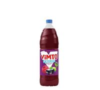 Vimto Real Fruit Squash Original No Added Sugar Mixed Fruit Juice Cordial Drink, Blackcurrant, Grape & Raspberry, 1 Litre Bottle
