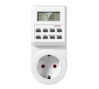 Vinabo Digital and Electric Socket Programmable Programmable Recurring Recurring Timer Socket, Countdown Timer Socket, Programmable Timer Socket with LCD, Save Electricity
