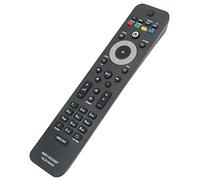 VINABTY 996510023587 Replacement Remote Control Fit for Philips TV 19PFL5404H/12 32PFL5404H/10 47PFL5604H/10 32PFL7404H/60 42PFL7404H/60 47PFL7404H/12 52PFL7404H/60 37PFL8404H/60 40PFL8664H/12