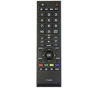 VINABTY CT-90326 replacement Remote Control for Toshiba LCD LED TV 19AV615DB 19AV616DB 22AV616DB 22AV713B 26EL933 32lv733g 32RV635 37RV635D 40LV665D 40lv713 40LV733G 42AV6 42HL833B CT-90336 CT-90380