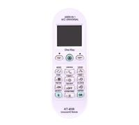 VINABTY KT-E08 Replace universal Remote Control 6000-in-1 Fit for Fujitsu/Carrier/Chigo/Daewoo ALL Mini-Split Air Conditioners