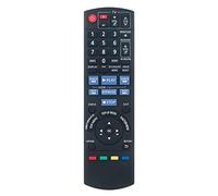 VINABTY N2QAKB000079 N2QAKB000077 Replacement Remote Control Compatible with Panasonic Blu Ray Disc Player remote DMPBD45EB DMP-BD45EFK DMP-BD45EB DMP-BD45EG DMP-BDT100 DMP-BD65 DMP-BD85 DMP-BD45