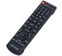 VINABTY N2QAYB000394 Replacement Remote Fit for Panasonic Compact Stereo System SC-HC3 SCHC3