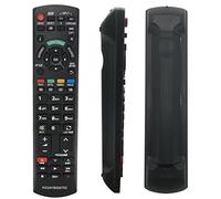 VINABTY N2QAYB000752 Replacement Remote Control fit for Pan-asonic LED LCD 3D TVs TX-L37ET5Y TX-L42ET5E TX-L47ETW5 TX-L55ET5B TX-P42XT50Y TX-P50UT50E TX-PR42UT50 TX-PR50UT50 TX-L55ET5E TX-P42UT50E
