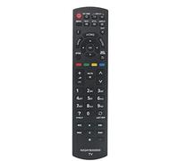 VINABTY N2QAYB000830 Replacement Remote Control Compatible with Panasonic TV TX-L24XW6 TX-L32BL6B TX-L32BL6E TX-L32BL6Y TX-L32EF62 TX-L32EN63 TX-L32ES61 TX-39ASW504 TX-39ASW604 TX-42AS500E