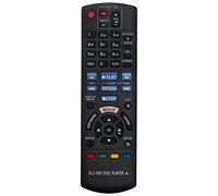 VINABTY N2QAYB001030 Replace Remote for Panasonic Blu-ray DMP-BDT175 DMP-BDT174 DMP-BDT171 DMP-BDT170 DMP-BDT171GN DMP-BDT170GN DMP-BDT180 DMP-BDT181 DMP-BDT180GN DMP-BDT181GN DMP-BDT170EB Player