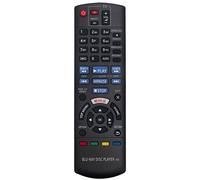 VINABTY N2QAYB001031 Replacement Remote Fit for Panasonic Blu-Ray Disc Player DMP-BDT270 BDT271 DMP-BDT281 DMP-BDT280 DMP-BDT375 DMP-BDT374 DMP-BDT373 DMP-BDT371 DMP-BDT370 DMP-BDT380 BDT381