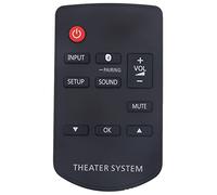 VINABTY N2QAYC000121 Replacement Remote Control Fit for Panasonic Sound Bar SC-ALL30 SC-ALL70 SC-HTE80 SU-HTB385 SC-HTB580 SC-HTB680 SC-HTB685 SC-HTB690 SC-HTB880 SC-HTE180 SC-HTE200 Sub N2QAYC000098