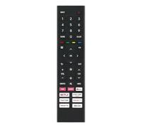 VINABTY New ERF3A80 IR Replace Remote Control fit for Hisense 55A6G 60A6G 65A6G 70A6G 75A6G 75A6GTUK 43A6G 50A6G 65A6GTUK 43A6GTUK 50A6GTUK 55A6GTUK 50E76GQTUK 50A6BGTUK ERF3A80 Remote Controller