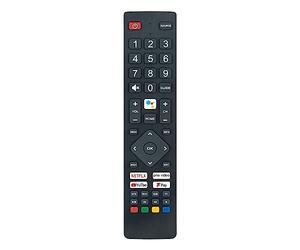 VINABTY Replaced POF/RMC/0004 Voice Remote Control Suitable for Polaroid Smart HD Ready LED Android TVs PA32H4312LEKB P50UAM2351U P32RAM1071U and work for Blaupunkt TV BLF/RMC/0015