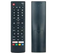VINABTY Replacement Remote Control Fit For WHITEMOORE 24” Smart TV 12V/24V, Full HD WebOS,Freeview,WM24FT1-12V