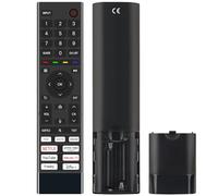 VINABTY Replacement Voice Remote Control Fit For Toshiba 4K Smart VIDAA TV 43/50/55/65 UV2F Series,43/50/55/65 UV3F Series,43/50/55/65 QV2F Series,43/50/55/65 QV3F Series