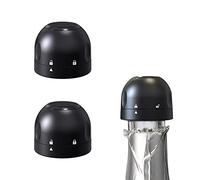 VINAK - (2 Units) Champagne Bottle Stopper | Champagne | cava | Sparkling Wines | with airtight Seal and Safety Lock Allows Excellent Preservation
