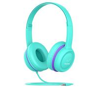 vinamass Kids Headphones, Ear Headphones for Kids, Wired Headphones with Safe Volume Limiter 85dB, Adjustable and Flexible for Kids, Boys, Girls,Suit for School Classroom Students Teens Children