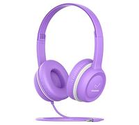 vinamass Kids Headphones, Ear Headphones for Kids, Wired Headphones with Safe Volume Limiter 85dB, Adjustable and Flexible for Kids, Boys, Girls,Suit for School Classroom Students Teens Children