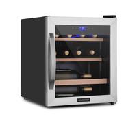 Vinamour 43cm 12 Bottles Freestanding Wine Fridge Silver