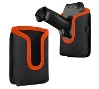 Vinanker Scanner Holster (Handle Series), Heavy Duty Metal Belt Clip, Durable & Thick Design, Comfortable Pocket-Friendly Carry, Compatible with Zebra Barcode Scanner (Orange)