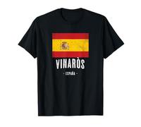 Vinaròs Spain | ES Flag, City Top - Bandera Ropa - T-Shirt