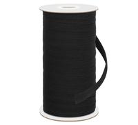 VINATO Elastic Band Sewing Width 10 mm x 50 m Elastic Bands for Sewing Elastic Band White for Waistband Trousers Elastic DIY Craft Fabrics for Sewing Black