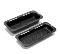 VINATO Foldable Colander Set (2 Pieces), Drip Tray, Foldable Strainer Basket for Sinks (32-46 cm), Draining Rack for Fruit and Vegetables