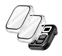 VINATO Protective Case with Tempered Glass for Apple Watch Series 10 (42 mm) - Pack of 2