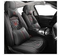 VINAUD Full Set Car Leather Seat Covers Sets For Infiniti ESQ/Nissan Juke 2014 2015 2016 2017 2018 2019,Automotive Full Surround Custom Protectors Interior Accessories.,A-Black Deluxe