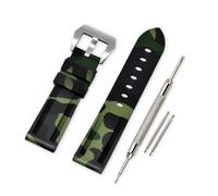 VINBAND Camo Watch Strap 20mm, 22mm, 24mm, 26mm (20mm, Blue-Black)