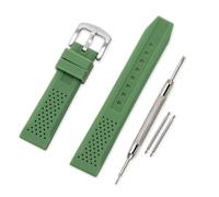 VINBAND Watch Strap 16mm, 18mm, 20mm, 22mm, 24mm (24mm, green)