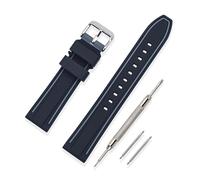 VINBAND Watch Strap Replacement Rubber 20mm, 22mm, 24mm,26mm (24mm,