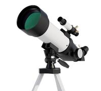 Vinbcorw 70mm objective lens aperture 400 refracting telescope aluminium alloy astronomical telescope 6x24 optical design with carrying case suitable for stargazing and moon viewing,B