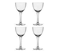 Vinbcorw Classic Wine Glasses Glasses Cocktail Glass Set of 4 Classic Champagne Glass 160 ml/5.4 oz Stemmed Suitable for Bars Kitchens Restaurants,A