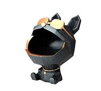 Vinbcorw Table Decoration, Modern Creative Cartoon Animals Dogs Statue Made Of Resin Storage, For Ornament Home Desk Decoration Living Room Gift,A2