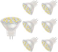 VINBE 3.5W MR11 LED Light Bulbs, 12V Equal to 25-35w Halogen MR11 Bulbs, Spot Bulbs Lamp, GU4.0 Base, 3000K Warm White, 6 pcs