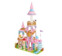 Vinbosion Building Blocks Set,Girls Princess Castle Building Toys,Gift for Christmas,Birthday,New Year(347PCS)